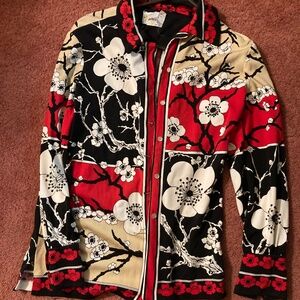Vintage 1970s Hamilton "8" Dallas Button Down Shirt Shacket